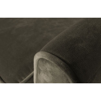 Rocco hocker fluweel warm groen